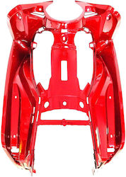 Yamaha Motorcycle Middle Fairing for Yamaha Crypton-X 135 Red 1pcs