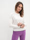 Vero Moda Women's Sweater Cotton White.