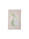 Nef-Nef Homeware Velours Pearfect Beige Geschirrtuch aus 100% Baumwolle in Beige Farbe 40x60cm