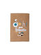 Nef-Nef Homeware Geschirrtuch aus 100% Baumwolle in Beige Farbe 40x60cm
