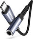 Bwoo Audio Adapter Cable Bz47 Aux 3,5 Mm To Usb-c Black 6933654811354
