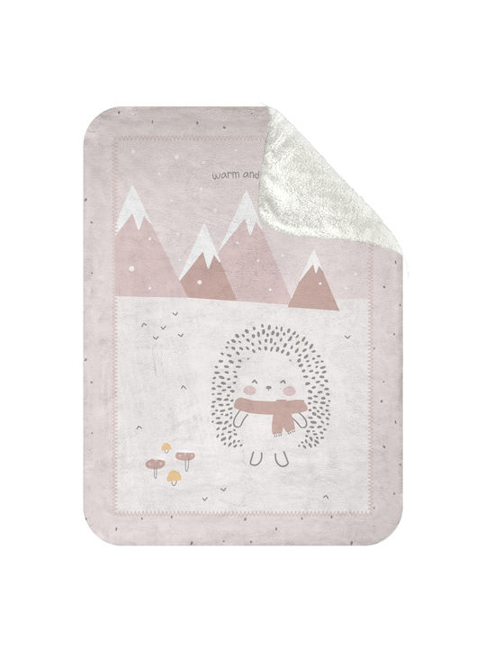 Kikka Boo Cot Blanket Sherpa 110x140cm