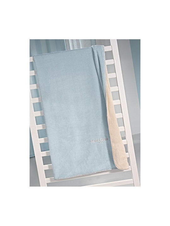 Saint Clair Baby Blanket Cot Ultrasoft Tresor 100x140cm