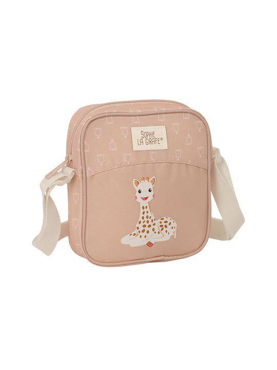 Safta Waterproof Walk Bag Sophie La Giraffe Cookie