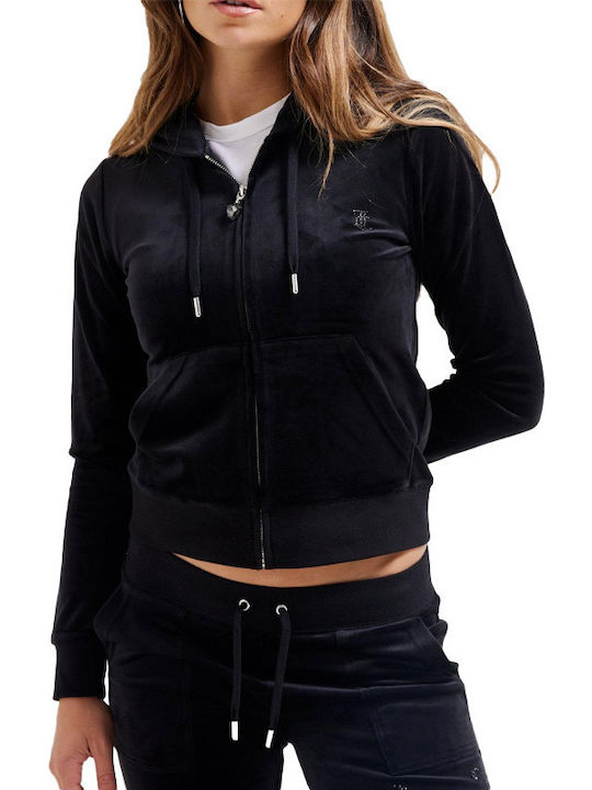 Juicy Couture Γυναικεία Ζακέτα Φούτερ Βελουτέ μ...