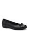 Damen Ballerinas Anatomisch Schwarze