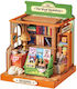 Rolife Παιχνίδι Κατασκευών Robotime The Muse Bookshop DIY Miniature House