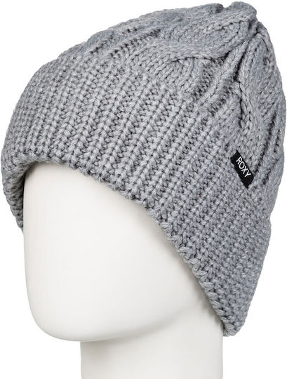 Snow Cake Beanie Beanie Knitted in Gray color