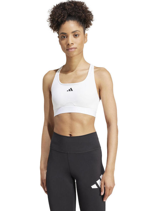 Powerreact Women's Sports Bra without Padding White/black