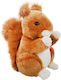 Red Squirrel Mascot 22cm Plush 13398