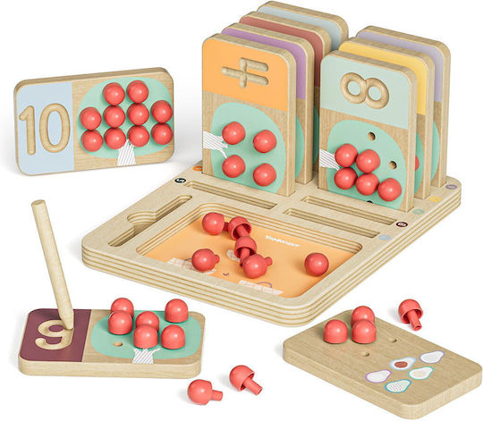 Topbright Fruit Trees Educational Game Knowledge made of Wood for 3+ years Years Old