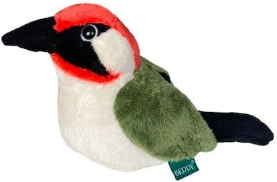 Maskottchen Vogel Kind Grün 13cm