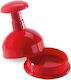 Hamburgerpresse 9cm Pressella Kunststoff N170 004.001.170 Rot Kunststoff