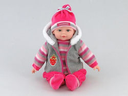 Babypuppe mit polnischem Sound 35cm in Tasche 417670