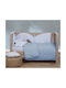 Nef-Nef Homeware Baby Duvet Cover Basic Light Blue 110x150cm