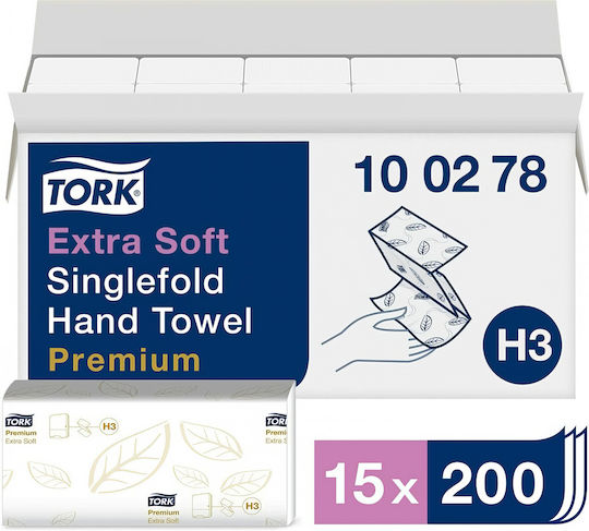 Tork Τablecloth with Pattern White 23x23cm
