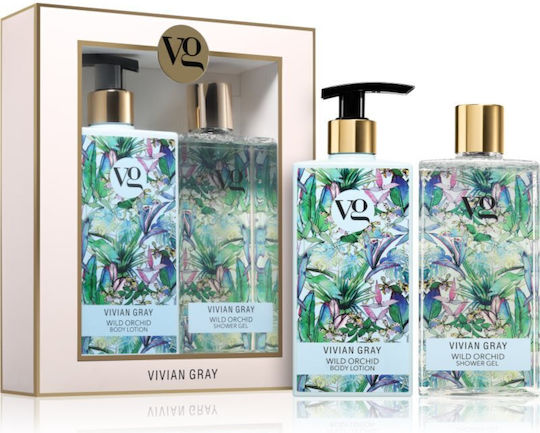 Vivian Gray Sensational Wild Orchid Σετ Περιποίησης για Καθαρισμό Σώματος
