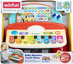 Winfun Piano with Sounds and Lights, 8 Keys Winfun Piano with Sounds and Lights, 8 Keys