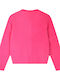Kinderstrickjacke Gestrickt fuchsia