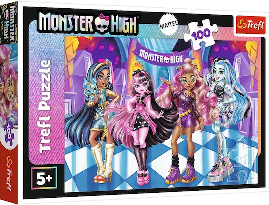 Puzzle Trefl 100 Monster High Triple Friends