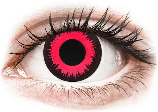 Gelflex 2 Tägliche Farbige Kontaktlinsen Ohne Dioptrien Gelflex Vampire Queen