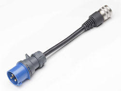 Τεχνολογία Juice Αντάπτορας Ασφαλείας Juice Connector Cee32 230v Μονοφασικός Μπλε Juice Booster 2