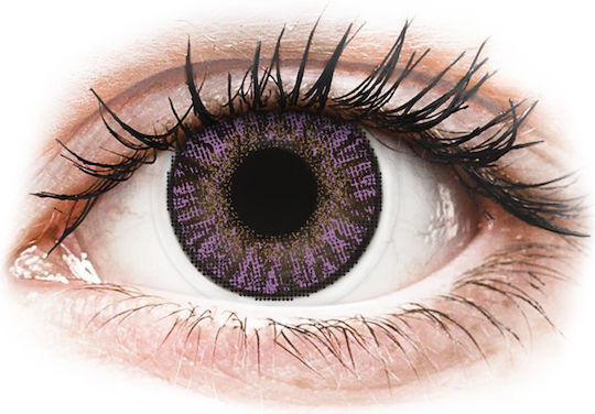 Alcon ColorBlends 2 Monthly Coloured Contact Lenses without Diopters Amethyst