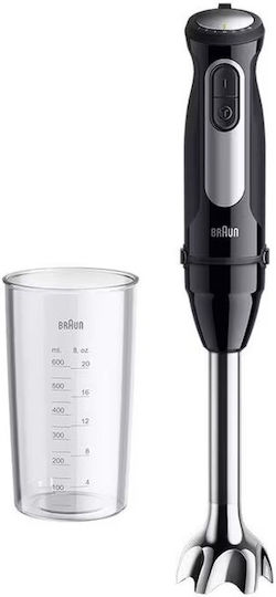 Braun Multiquick 5 Pro Ραβδομπλέντερ με Ανοξείδωτη Ράβδο 1000W Μαύρο