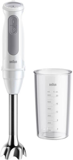 Braun MultiQuick 5 Hand Blender with Inox Rod 1000W White