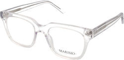 Marisio Transparent Männlich Kunststoff Brillenrahmen Marisio Transparent Männlich Kunststoff Brillenrahmen