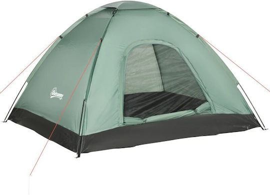 Cort De Camping Igloo Verde Pentru 2 Persoane 206x185x120cm
