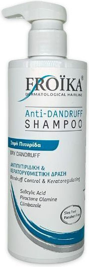 Froika Anti-dandruff Shampoos for Sensitive Scalp against Dandruff & Hair Loss for Dry Hair Hair 400ml