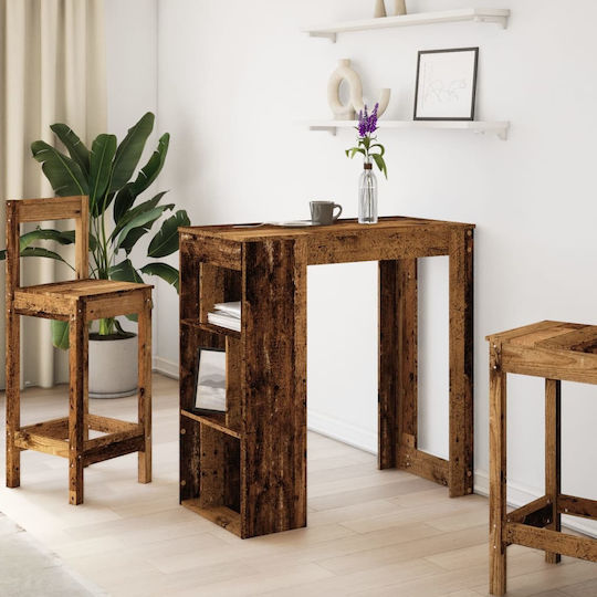 Table Bar Wooden Coffee 102x50x103.5cm