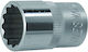 Jonnesway Twelve Socket 1/2" Short 21mm