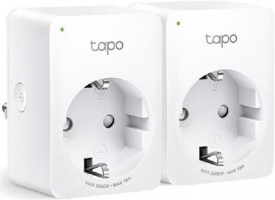 TP-LINK Tapo-P110 v1.2 Smart Single Socket with Switch 2pcs
