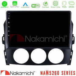 Nakamichi Nam5260 Seria 4core Android12 4+64gb Mazda Mx-5 2006-2008 Navigație Tabletă Multimedia 9" Carplay & Android Auto