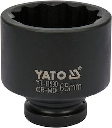 Impact Socket 1" 12 Kltna 65mm