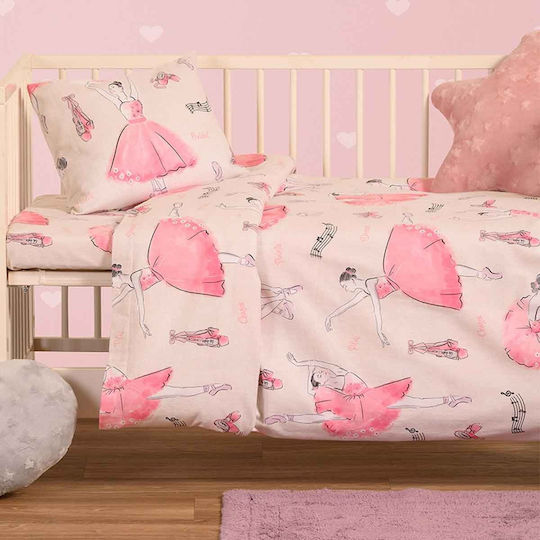 Melinen Baby Duvet Cover Ballet Ecru 110x160cm