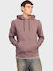 Sweatshirt with Hood Dusty Pink
