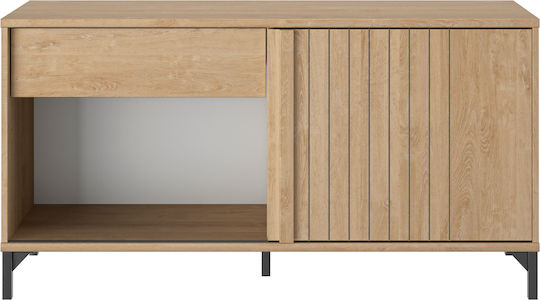 Kabinett Büro aus MDF Faro Eiche 135x40x70cm