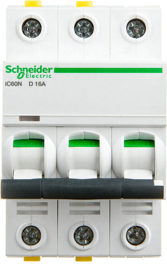 Schneider Electric Power Switch Ic60n 3p 16a D A9f05316