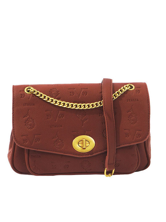 19V69 Damentasche Schultertasche Braun