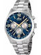 Lotus Watches Women's Watch Chronograph with Silver Metal Bracelet