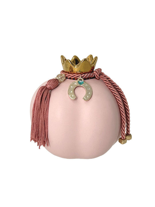 Marhome de birou Amulet Rodie Roz Ceramic 12.3x13cm 1buc
