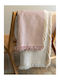 Palamaiki Zeta Sofa Throw 2 Seater Chenille 180x250cm Pink