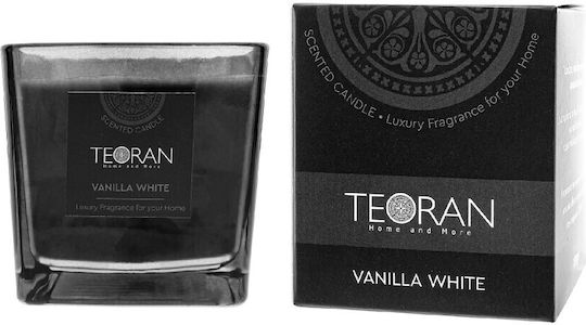 Teoran Αρωματικο Κερί Vanilla White Τετράγωνο 410 Γρ Τετράγωνο 410gr