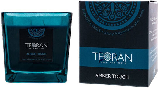 Ароматна свещ Amber Touch квадрат 210г