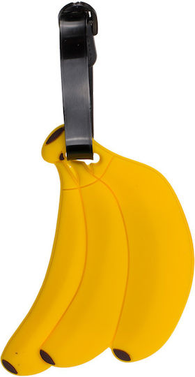 Out of the Blue Fancy Collection Yellow Luggage Label Banana