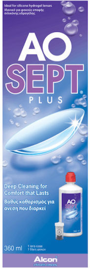Alcon Aosept Plus Υγρό Φακών Επαφής 360ml