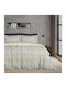Das Home Daily 3004 Σετ Σεντόνια Υπέρδιπλα 240x260εκ. Black, White (4τμχ)